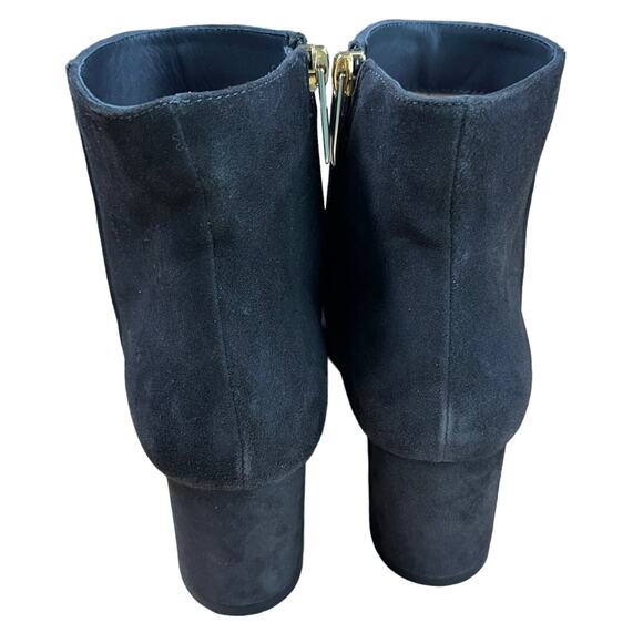 L’agence NWOB Jeanne Suede Bootie Charcoal Size 40 (US 10) Pointed Toe Boots - Picture 3 of 8